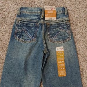 Boys wrangler 20x jeans